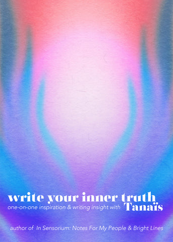 One on One: 2 x Inner Truth Inspiration Session & Writing Insight Consultation