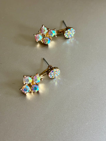 Holographic Crystal Ear Jackets