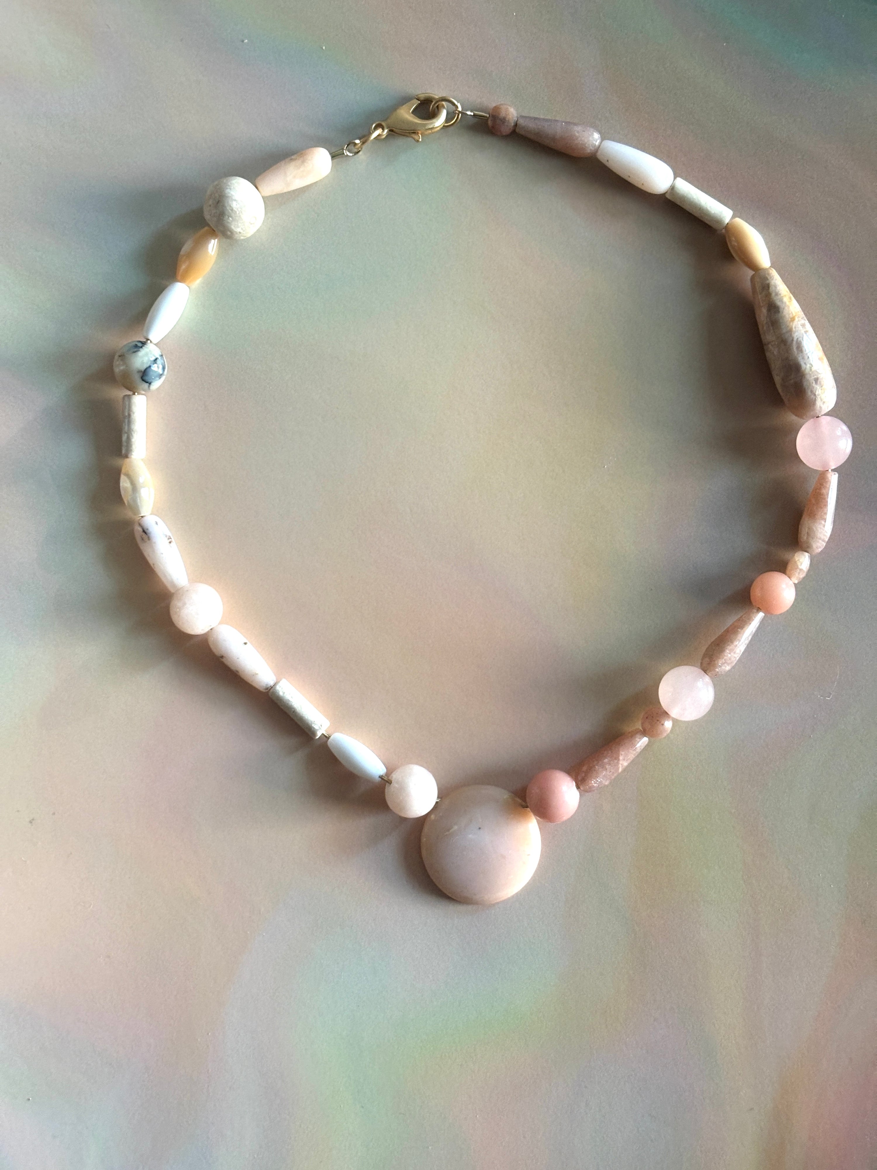 Desert Rose Opal Choker