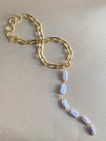 Perla Moderna Drop Necklace